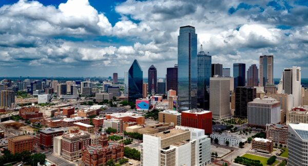 many buildings in Texas.