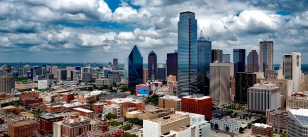 many buildings in Texas.